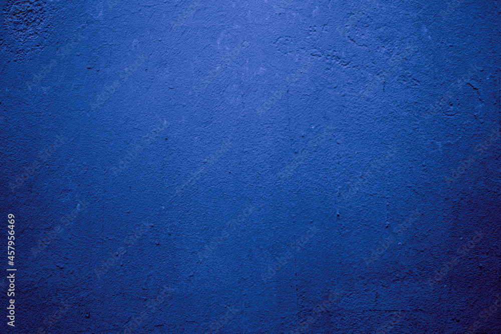 Obraz premium Old wall pattern texture cement blue dark. Wall Cement Backgrounds & Textures.