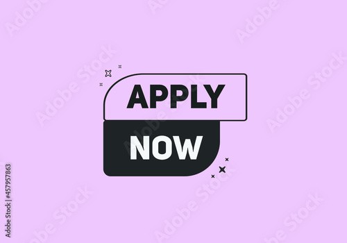 apply now button. web template apply now