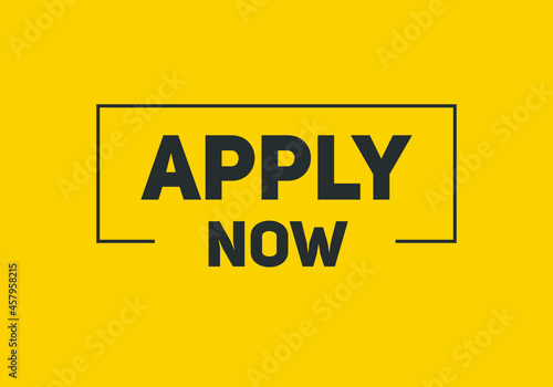 apply now button. web template apply now