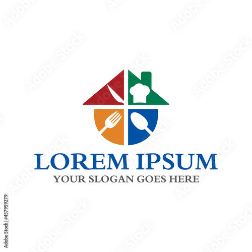 restaurant logo , food logo vector