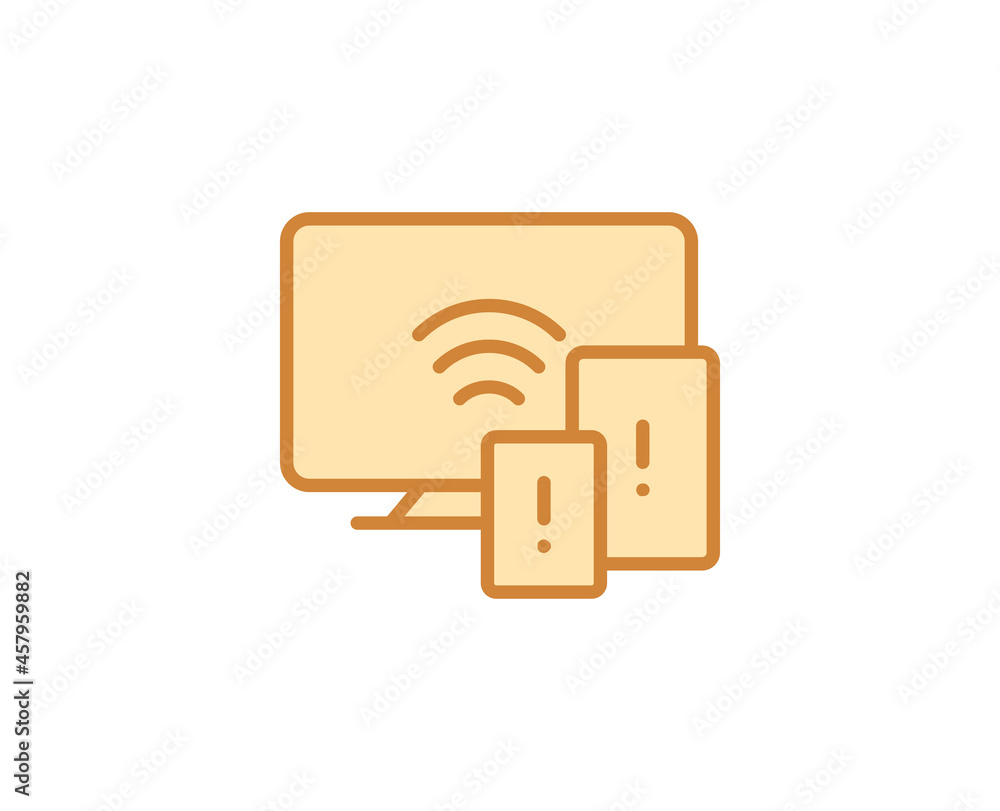 Line Electronic devices icon isolated on white background. Outline symbol for website design, mobile application, ui. Electronics pictogram. Vector illustration, editorial stroсk. Line Electronic devices icon isolated on white background. Outline symbol for website design, mobile application, ui. Electronics pictogram. Vector illustration, editorial stroсk.
