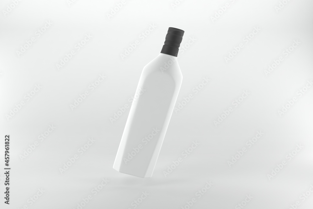 3D Rendered Bottles Mockup Template 3D Rendered Bottles Mockup Template