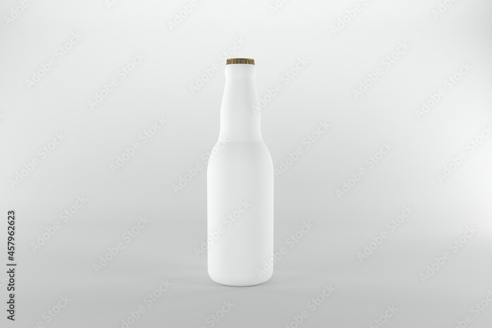 3D Rendered Bottles Mockup Template 3D Rendered Bottles Mockup Template