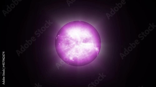 Wallpaper Mural ピンク色　エネルギーボール　玉　エナジー　パワー　モーショングラフィックス
 Torontodigital.ca