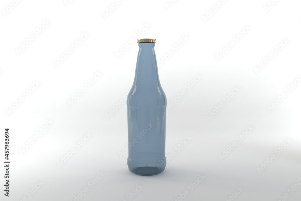 3D Rendered Bottles Mockup Template 3D Rendered Bottles Mockup Template