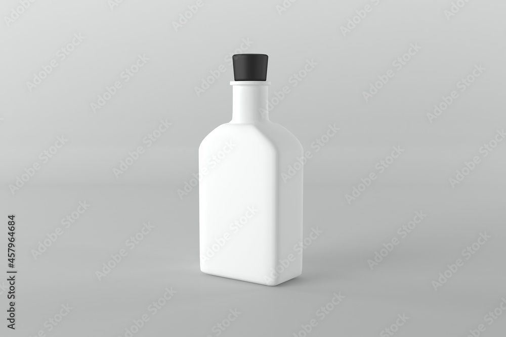 3D Rendered Bottles Mockup Template 3D Rendered Bottles Mockup Template