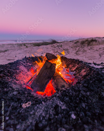 Beach Campfire 