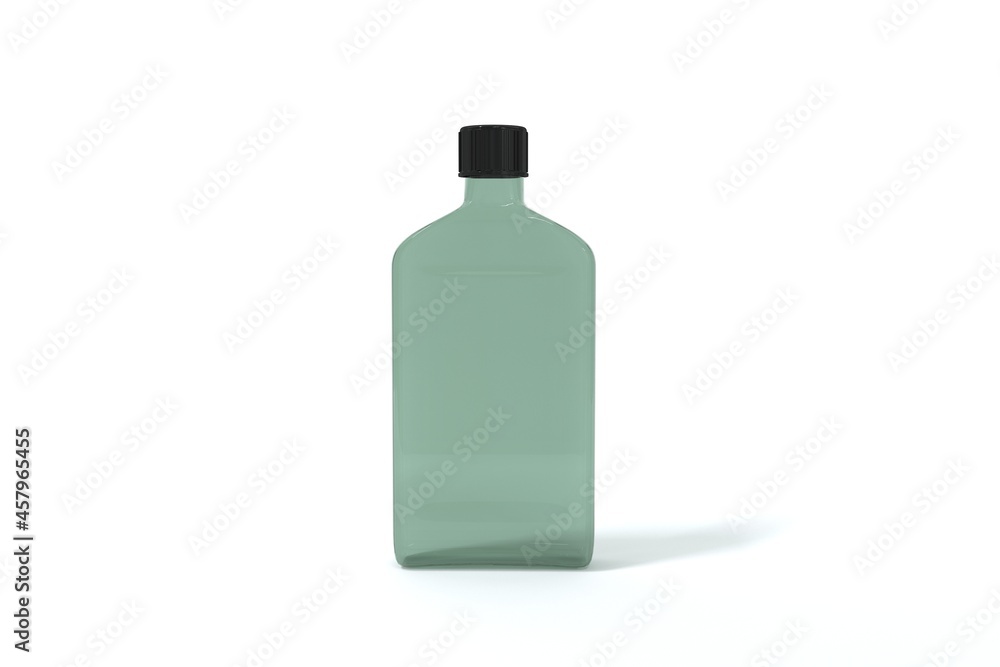 3D Rendered Bottles Mockup Template 3D Rendered Bottles Mockup Template