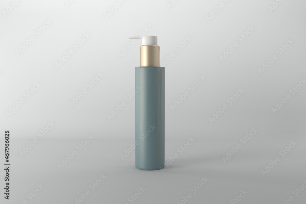 3D Rendered Bottles Mockup Template 3D Rendered Bottles Mockup Template