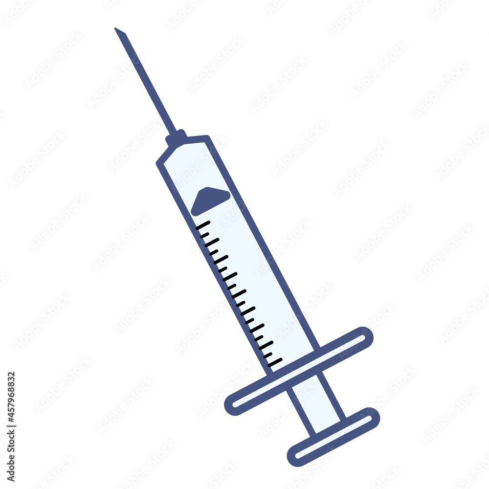 注射器のイラスト 注射器のイラスト