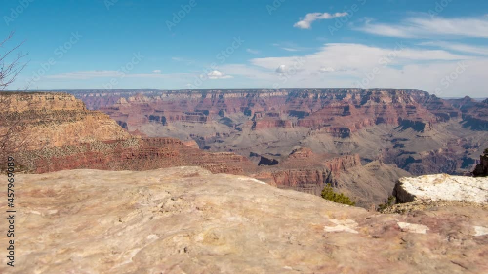 Grand Canyon Timelapse from Rim Overlook Grand Canyon Timelapse from Rim Overlook