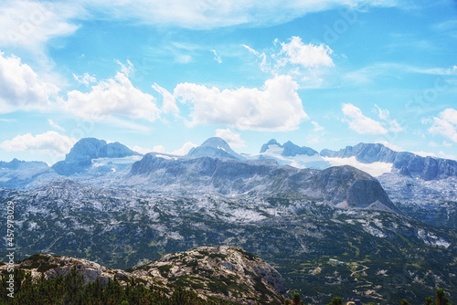 The Hallstätter Glacier is the largest glacier in the Dachstein Mountains. © atosan