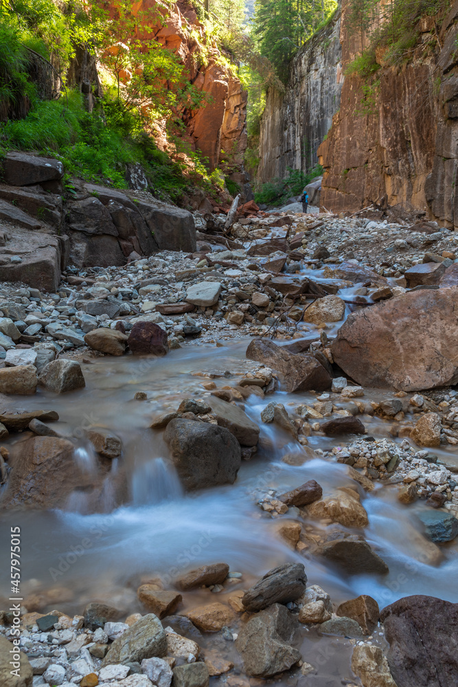 Bletterbachschlucht in der Nähe von Bozen, Südtirol Bletterbachschlucht in der Nähe von Bozen, Südtirol