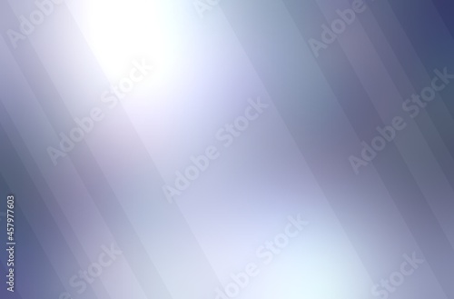 Glowing glass stripes background with lens effect. Ligh grey half transparent abstract texture.