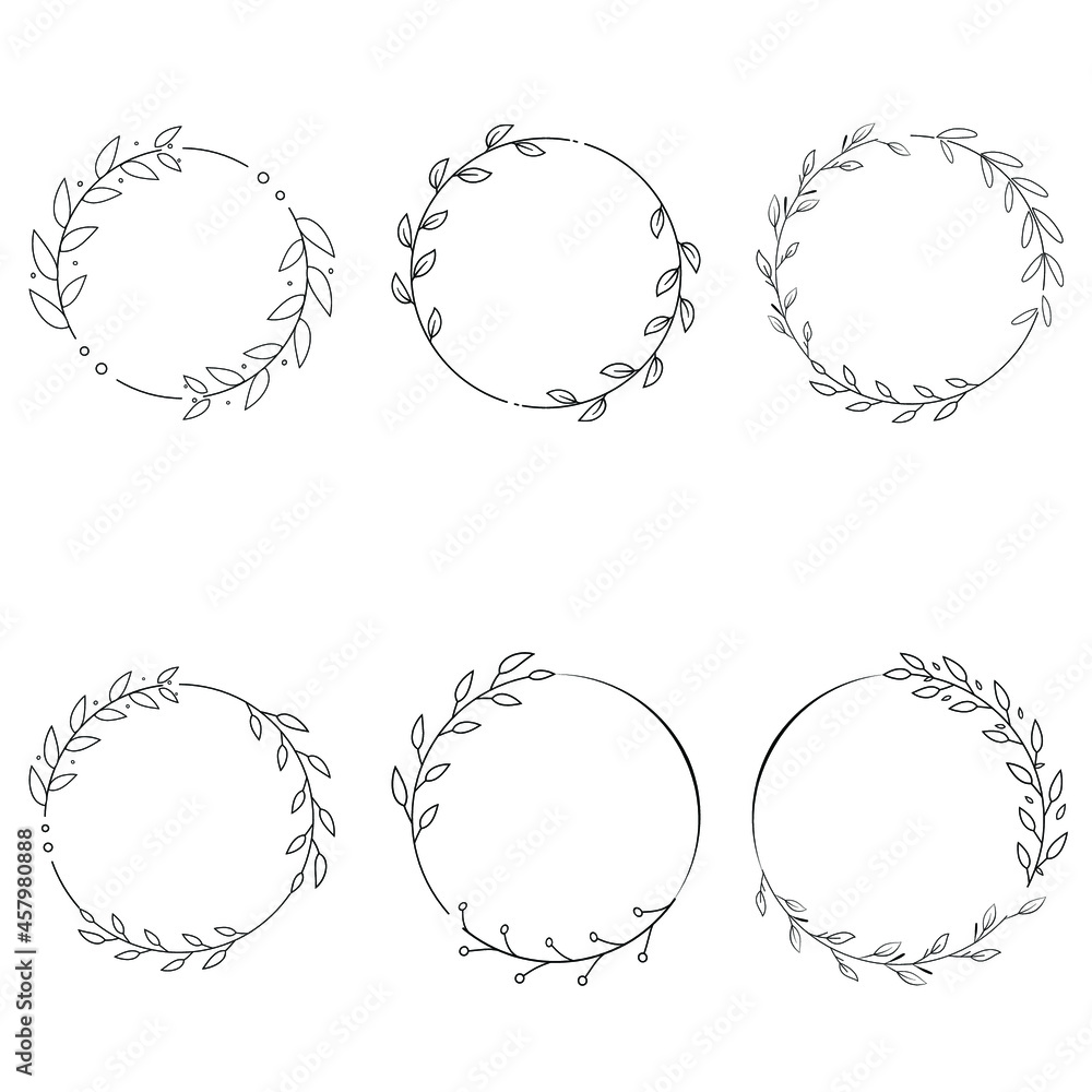 radial floral set vector radial floral set vector