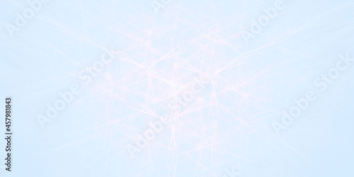 abstract blue background with snowflakes © Mike Uteshev