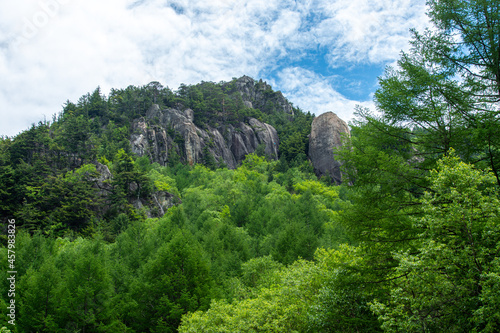 岩山の風景／長野県川上村
 photo