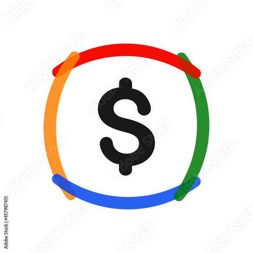 Dollar - Sticker