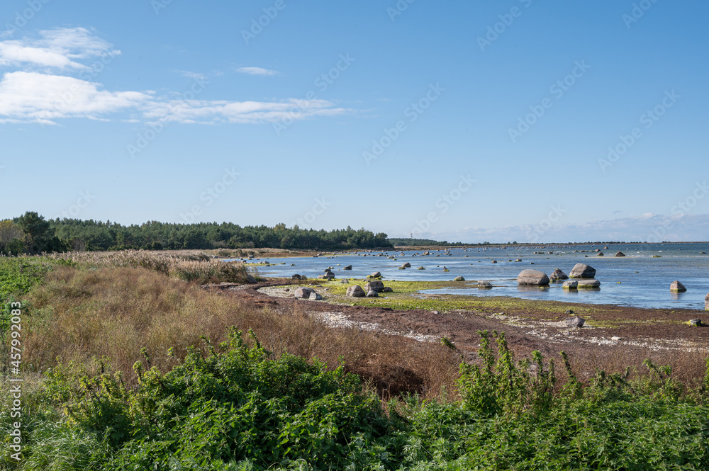 landscape in vormsi island estonia europe landscape in vormsi island estonia europe