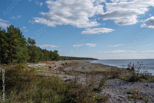 landscape in vormsi island estonia europe