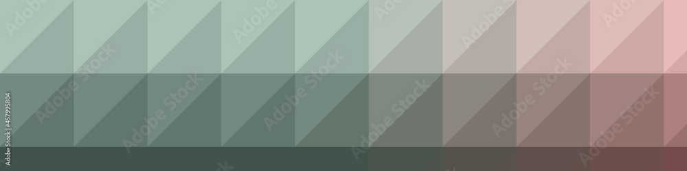 Fototapeta premium Abstract color Low-Polygones Generative Art background illustration