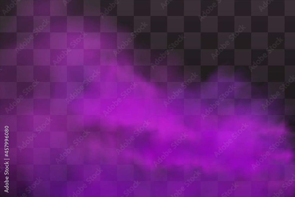 Realistic scary mystical fog in night Halloween. Realistic scary mystical fog in night Halloween.