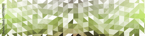 Abstract color Low-Polygones Generative Art background illustration