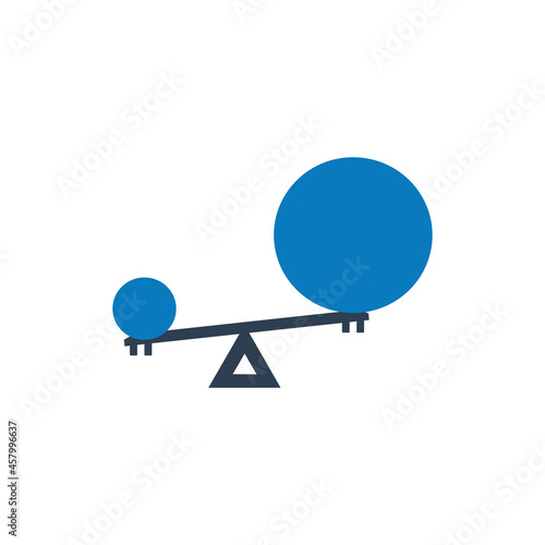 Color big capitulation in small caps flat icon. Simple editable eps vector usable for web and print items.
