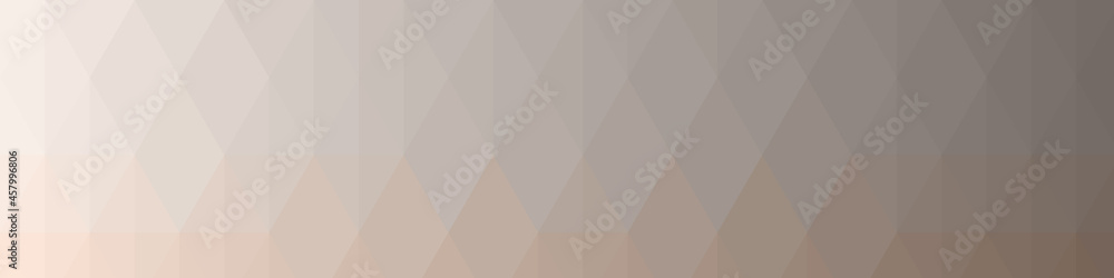 Fototapeta premium Abstract color Low-Polygones Generative Art background illustration