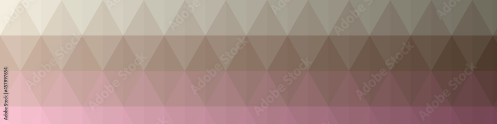 Fototapeta premium Abstract color Low-Polygones Generative Art background illustration