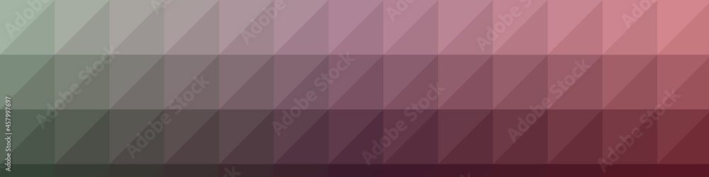 Fototapeta premium Abstract color Low-Polygones Generative Art background illustration