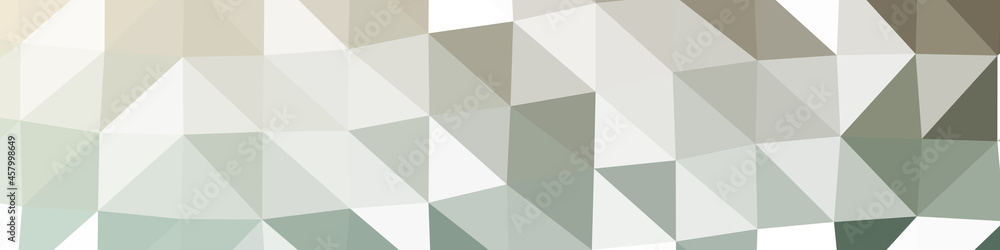 Obraz premium Abstract color Low-Polygones Generative Art background illustration