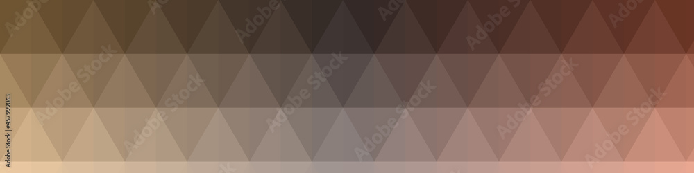Obraz premium Abstract color Low-Polygones Generative Art background illustration