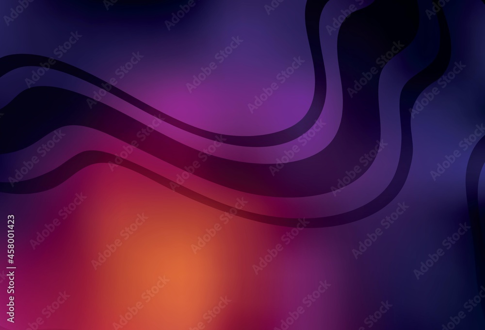 Obraz premium Dark Pink, Yellow vector abstract bright texture.
