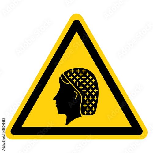 Hair Net Symbol Sign,Vector Illustration, Isolated On White Background Label. EPS10