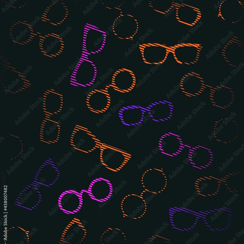Seamless pattern sunglasses vector background Seamless pattern sunglasses vector background