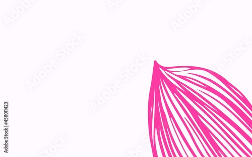 Light Pink vector elegant background with flowers.