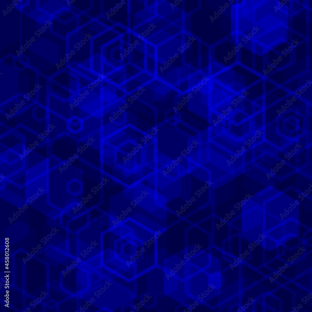 Dark blue hexagons. Modern colorful background. Art design for your design project. Vector illustration Dark blue hexagons. Modern colorful background. Art design for your design project. Vector illustration
