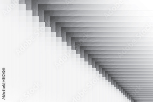 Abstract white and gray color  modern design background with geometric shape. Vector illustration.