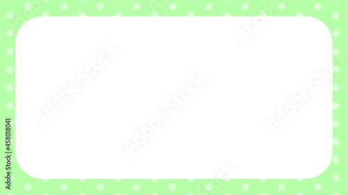 動く水玉模様背景素材