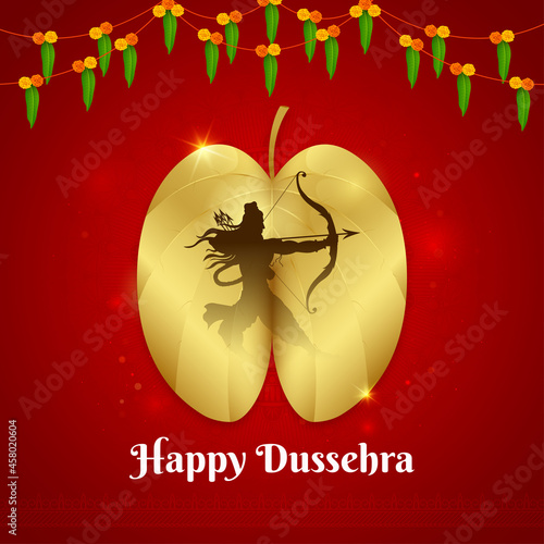 Happy Dussehra, Navratri and Durga Puja festival of India
