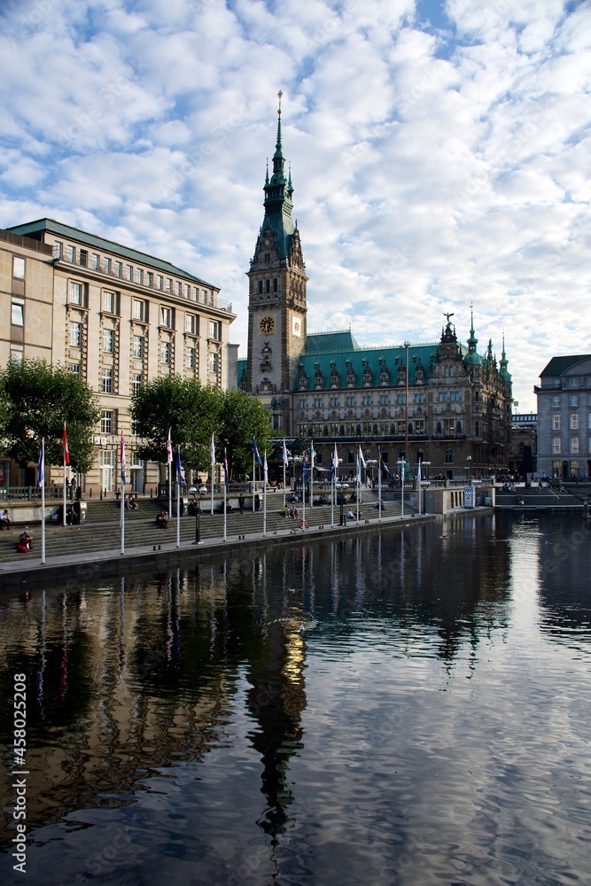 Fototapeta premium Hamburger Rathaus