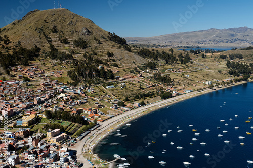 Miasteczko Copacabana w Boliwii nad jeziorem Titicaca (2015)