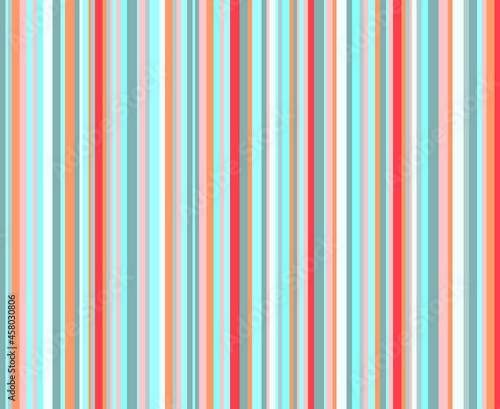 Seamless pattern with many lines. Striped multicolored background. Colored texture. Geometric wallpaper of the surface. Print for polygraphy, t-shirts and textiles. Doodle for design