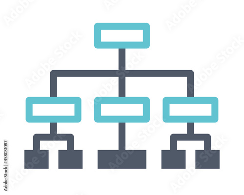 organizational chart icon