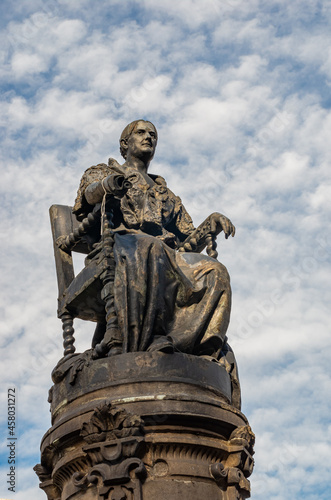 Statue of the Corregidora Josefa Ortiz de Dominguez in Mexico city. photo
