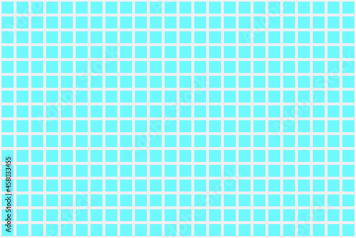 水色のタイルの背景イラスト
