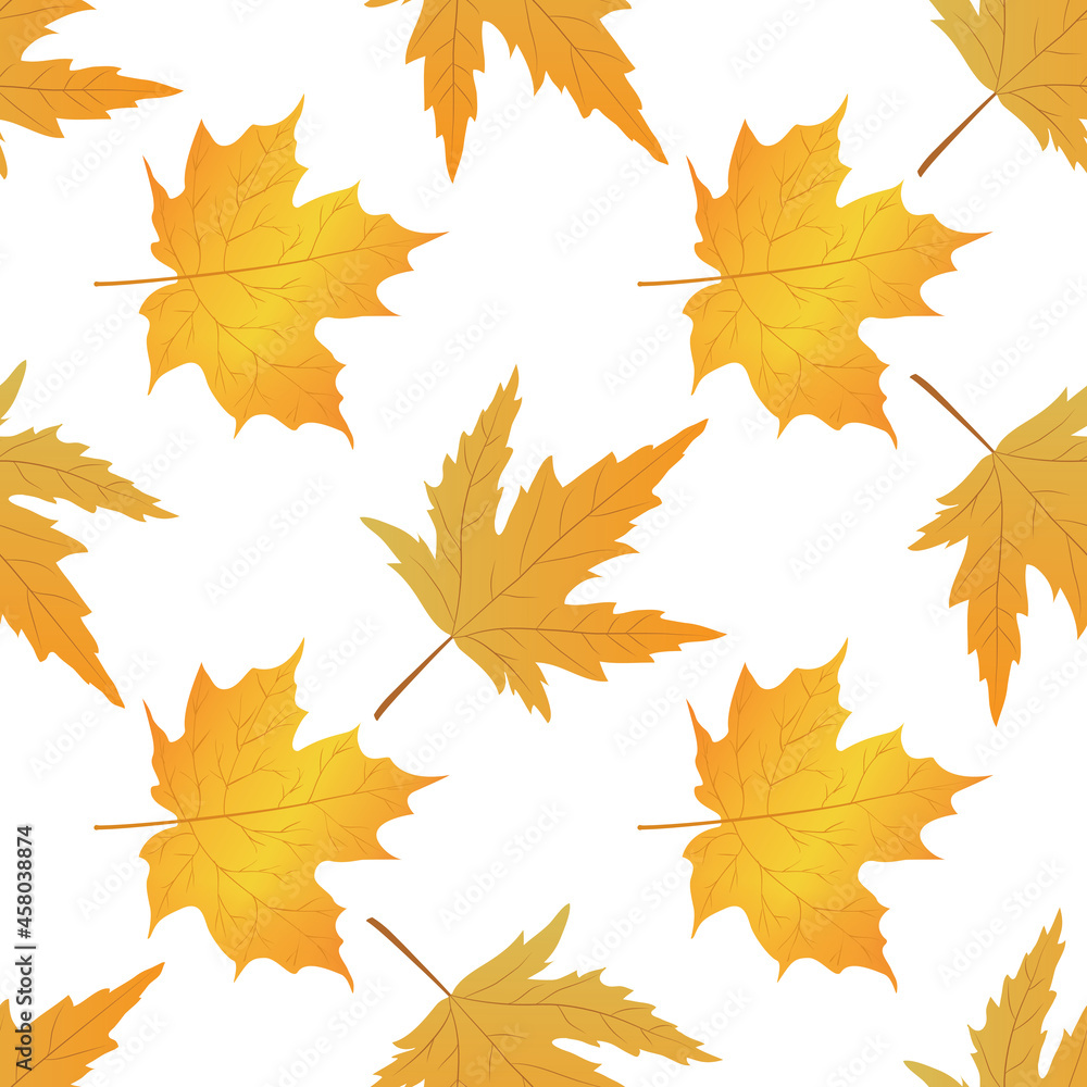 vector graphic seamless pattern autumn leaves collection-03 vector graphic seamless pattern autumn leaves collection-03
