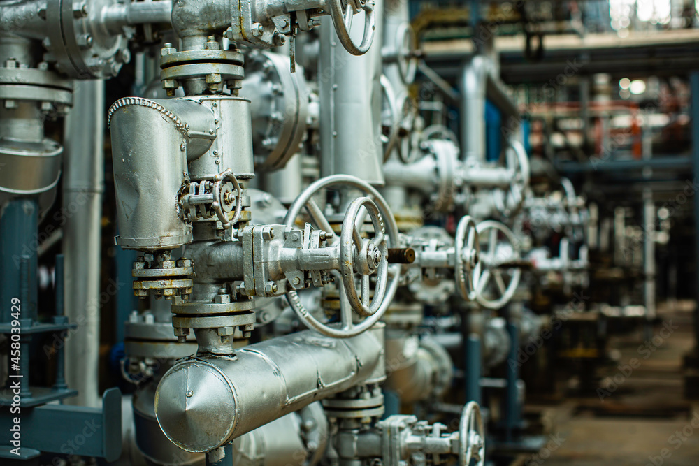 Pipe line oil and gas valves at gas plant pressure safety valve selective Pipe line oil and gas valves at gas plant pressure safety valve selective