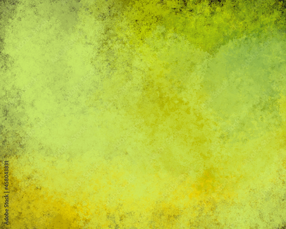 Φωτογραφία green abstract shabby vintage vintage background with shades of yellow